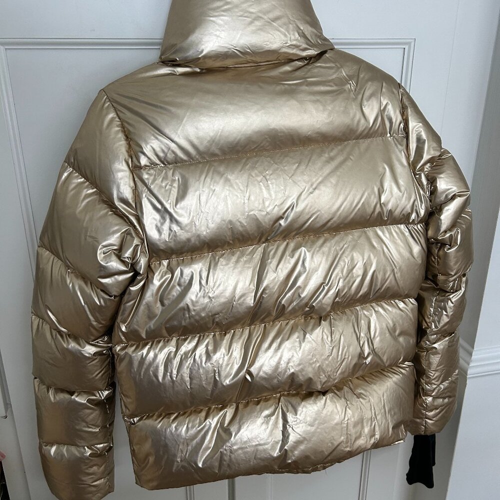 Sam Freestyle Down Coat in Gold